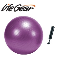 LifeGear 65cm Gym Ball Including Hand Pump
