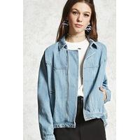 light wash denim jacket