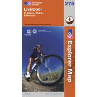 Liverpool - OS Explorer Map Sheet Number 275