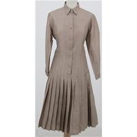 liat size 14 bronze thai silk dress