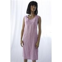 Lin\'n Laundry Size 12 Bubblegum Pink Linen Dress