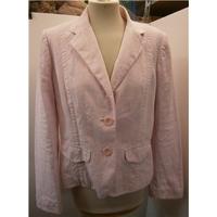 Light-pink linen summer Jacket - 14 - Per Una M&S Marks & Spencer - Pink - Jacket