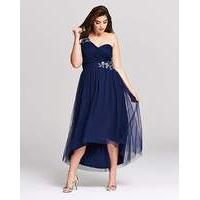 little mistress one shoulder prom dress