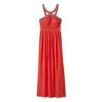 Little Mistress Embellished Neck Maxi