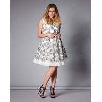 little mistress print prom dress