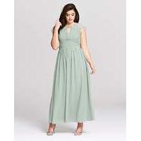 Little Mistress Chiffon Maxi Dress