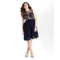 Little Mistress Embroidered Prom Dress