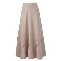 linen mix skirt 27in