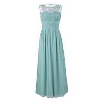 little mistress chiffon maxi dress