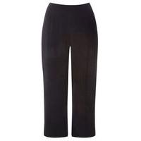 Live Unlimited Black Stripe Wide Leg Trousers, Black