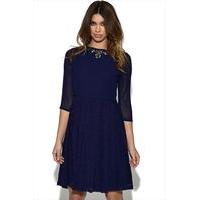 little mistress 2 in 1 embellished dress