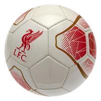 Liverpool White Prism Football - Size 5