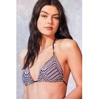 little white lies raven triangle bikini top assorted