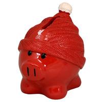 Liverpool Red Beanie Piggy Bank