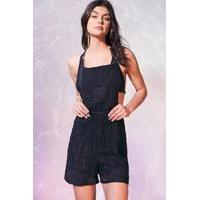 little white lies doli playsuit black