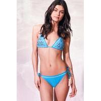 Little White Lies Bluebird Bikini Top, BLUE