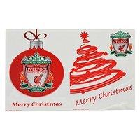 Liverpool Christmas Window Sticker