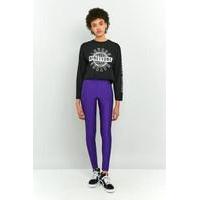 Light Before Dark Slinky Purple Leggings, PURPLE