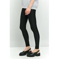 Light Before Dark High Waisted Slinky Leggings, BLACK