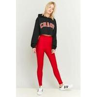 light before dark slinky leggings red