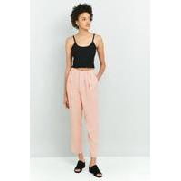 Light Before Dark \'80s High Waist Tapered Trousers, PINK
