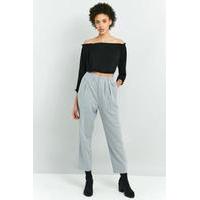 light before dark 80s high waist tapered trousers sky