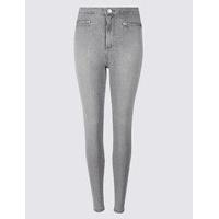 limited edition mid rise skinny leg jeans