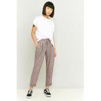 Light Before Dark Tie Front Pink Trousers, ROSE