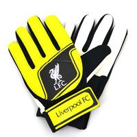 Liverpool Fc Unisex Goalie Goalkeeper Gloves, Yellow, Youth