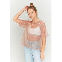 Light Before Dark Liquid T-shirt, PINK