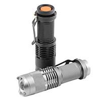 Lights LED Flashlights/Torch / Handheld Flashlights/Torch LED 1200 Lumens 1 Mode Cree XR-E Q5 14500 Adjustable Focus / Waterproof