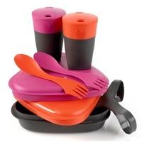 LIGHT MY FIRE PACK N EAT KIT (FUSHIA/ORANGE)