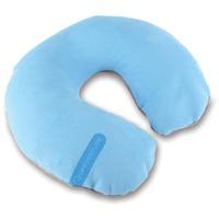 lifeventure soft fibre pillow inflatable blue