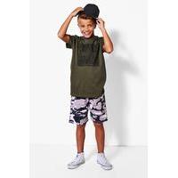 Little Man Tee - khaki