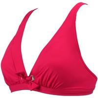 Livia Red Triangle swimsuit Top Ann Barbuda women\'s Mix & match swimwear in red