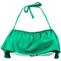 Livia Green Bandeau Swimsuit Top Majorelle Myriam women\'s Mix & match swimwear in green