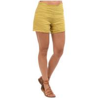 linit shorts brezza womens shorts in yellow