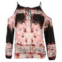 lipsy floral print shirt