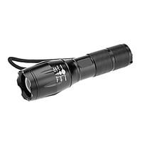 Lights LED Flashlights/Torch / Handheld Flashlights/Torch LED 1000 Lumens 5 Mode Cree XM-L T6 18650 / AA Adjustable Focus Aluminum alloy