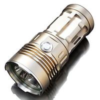 Lights LED Flashlights/Torch / LED Light Bulbs LED 6000 lumens Lumens 2 / 4 Mode Cree XM-L2 18650 / AAWaterproof / Rechargeable / Nonslip