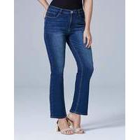 Lily Cropped Bootcut Jeans