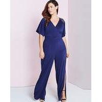 little mistress navy jumpsuit