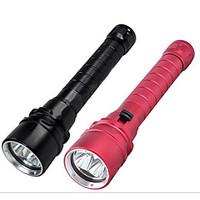 Lights LED Flashlights/Torch LED 5000 Lumens 1 Mode Cree XM-L T6 Cree XM-L2 18650Waterproof Rechargeable Impact Resistant Nonslip grip