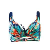 Livia Multicolored Balconnet Deep Cup Swimsuit Ensenada Suelly