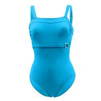 livia 1 piece turquoise swimsuit lavandou vivi