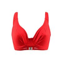 Livia Red Triangle D Cup Swimsuit Acapulco Karawda