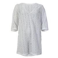 Livia White Tunic Gazania Badami