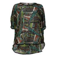 Livia Multicolored Tunic Guaresille Candida