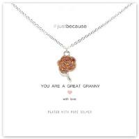 Life Charms Love You Granny Necklace
