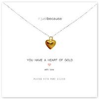 Life Charms Heart Of Gold Necklace